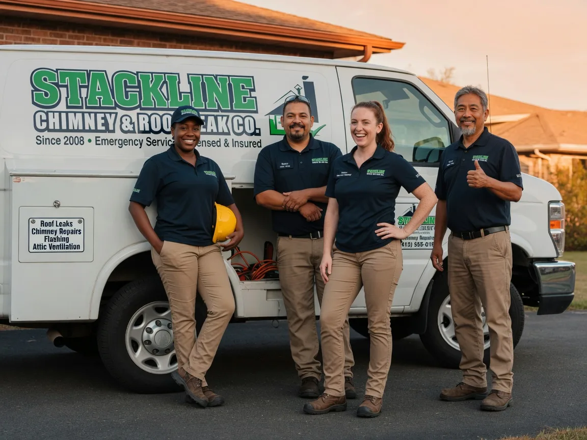 Chimney flashing repair company in Corinne, UT
